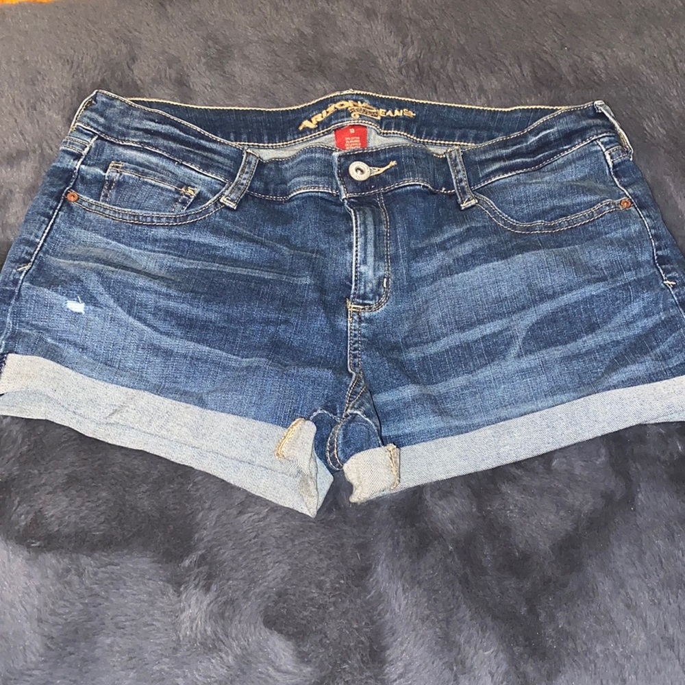 Juniors jean shorts